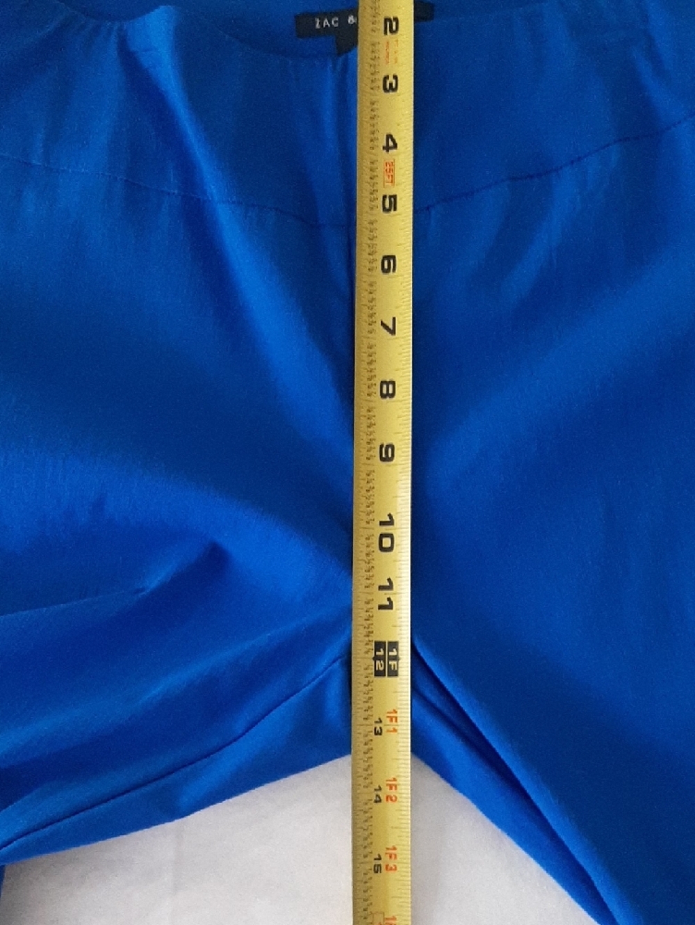 Capri Zac & Rachel Size 10 Royal Sapphire Blue Activewear Beach Or Casual - Picture 9 of 9